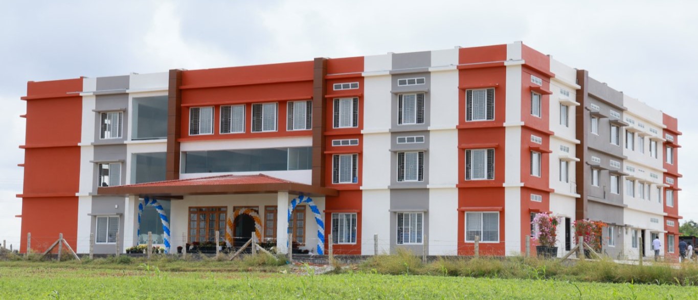 Facade of modern commercial complex